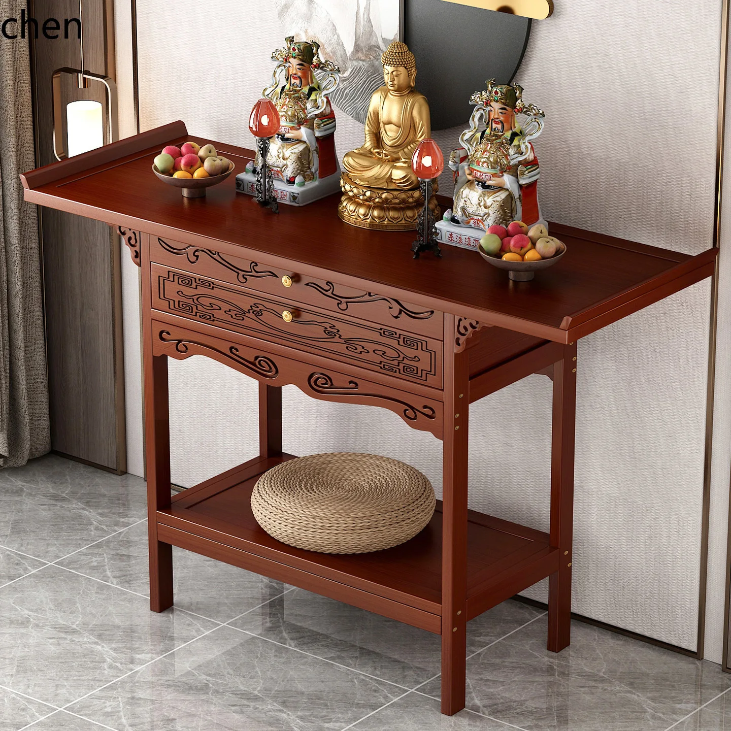 Home & Hotel Textiles Private Limited - r5.20 Standing Cabinet Altar Buddha Table
