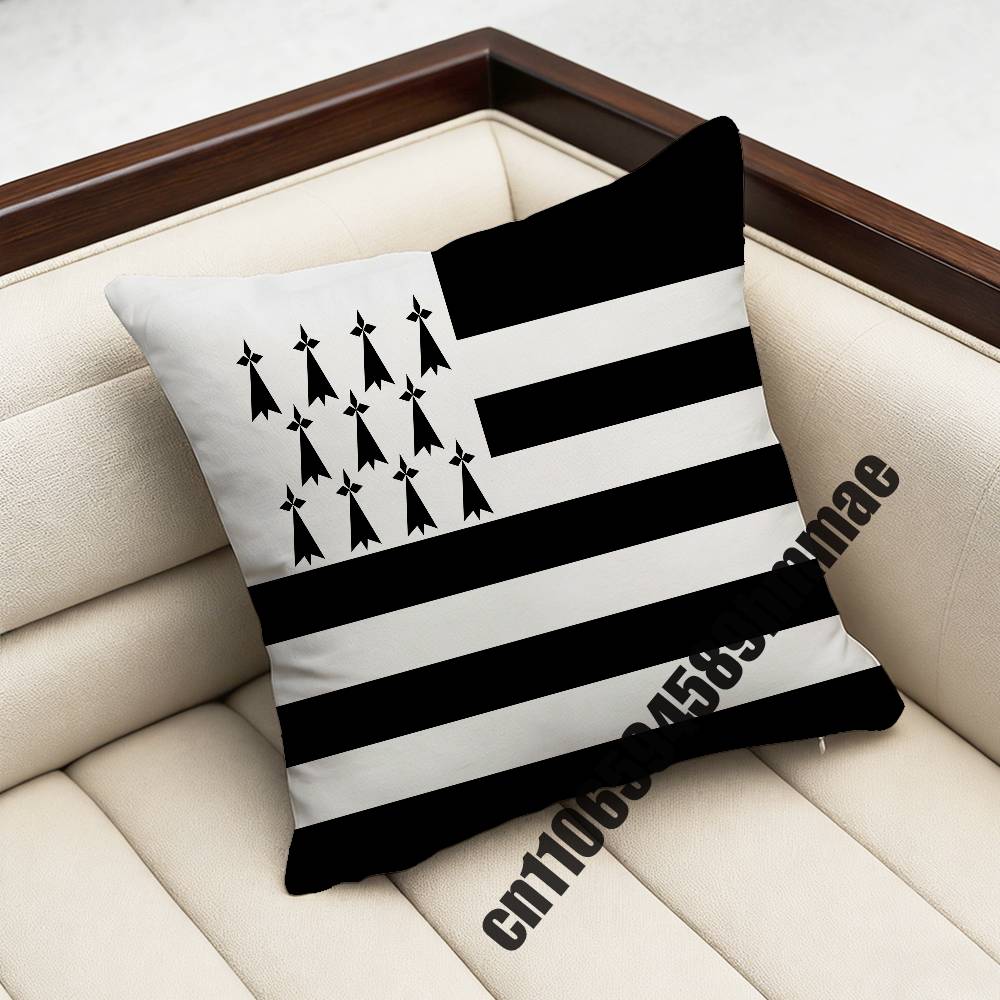 Home Textiles France - For Brittany France French Region Flag