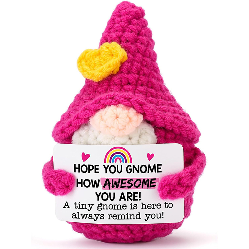 Home And Textiles Today - Positive Energy Crochet Gnome Dolls with