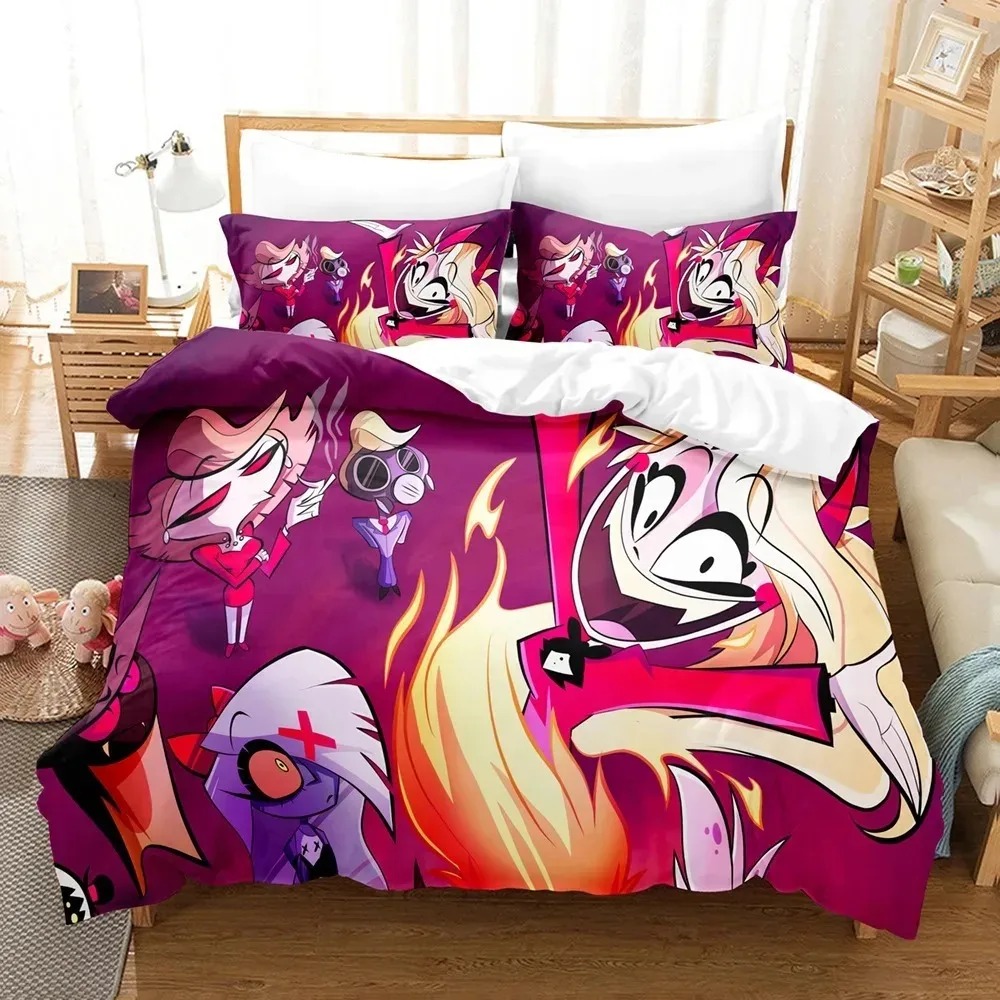 Fashion Cartoon Hazbin Hotel B - Home Textiles Classic Fashion avis et prix