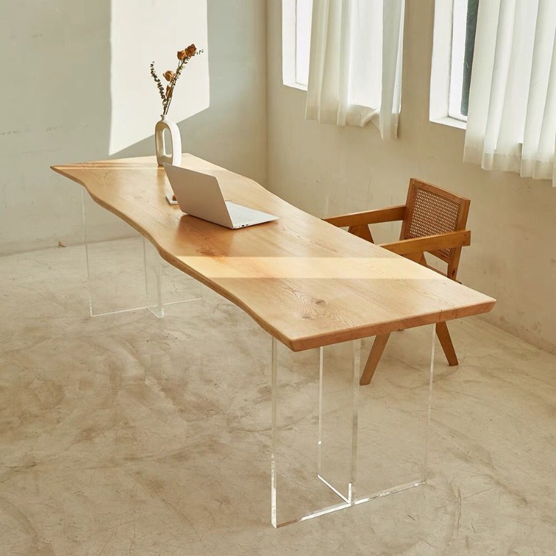 Nordic Solid Wood Acrylic Floa - Home & Hotel Textiles Private Limited avis et prix