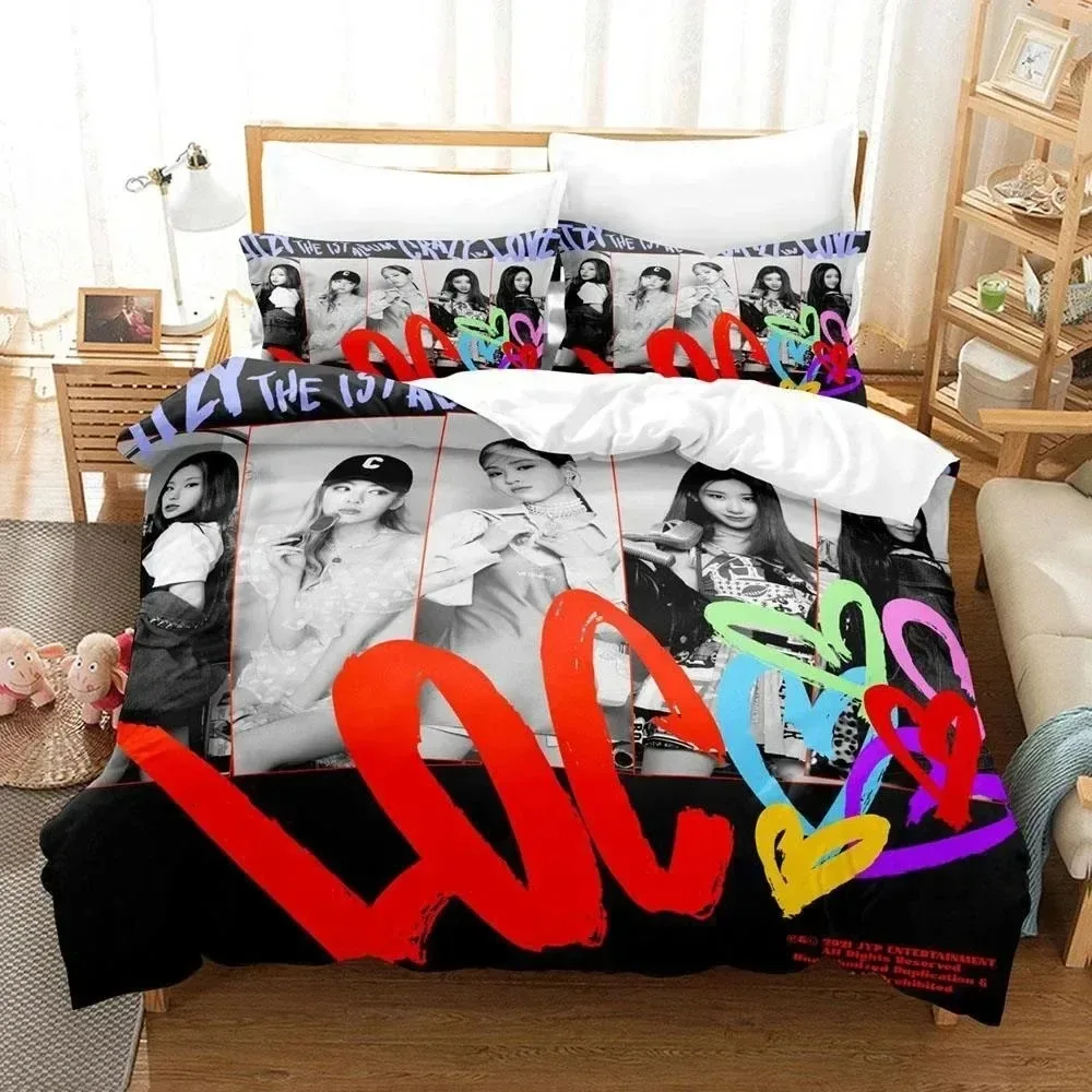 Kpop Group ITZY Bedding Set Bo - Home Textiles Group avis et prix