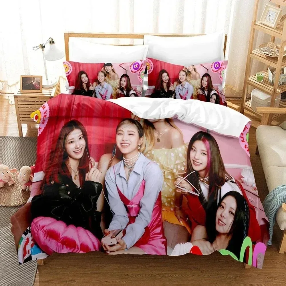 Kpop Group ITZY Bedding Set Bo - Home Textiles Group avis et prix