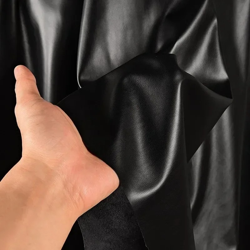 Suede PU Leather Fabric Black  - Home Textiles Wholesale avis et prix