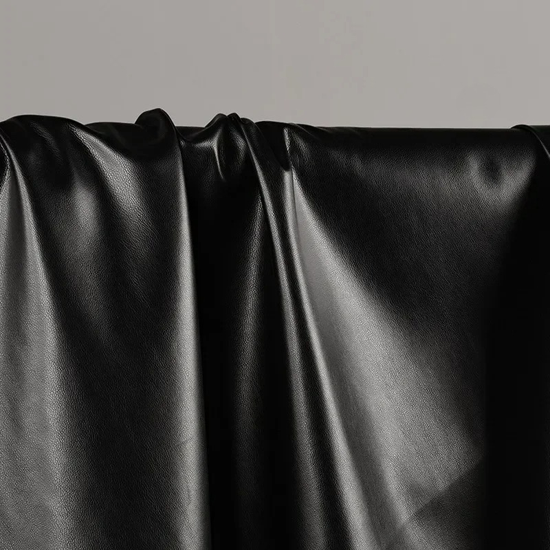 Suede PU Leather Fabric Black  - Home Textiles Wholesale avis et prix