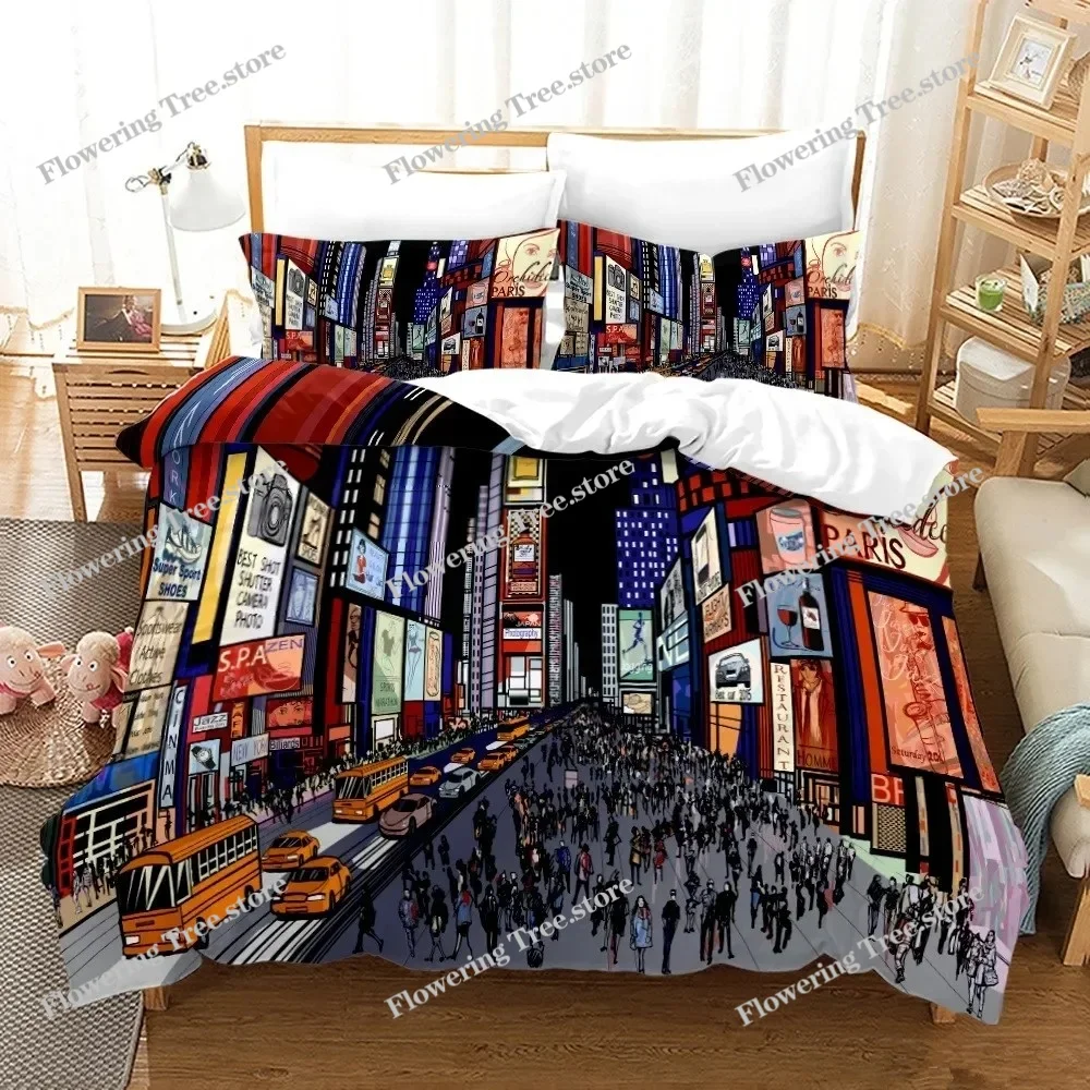 New York City Night View Beddi - Home Textiles New York avis et prix