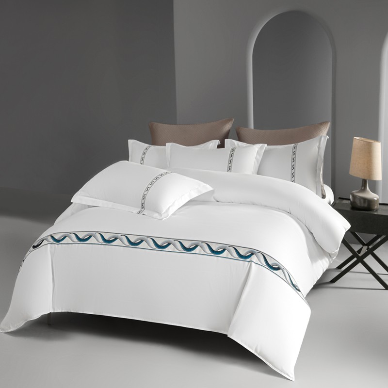 White Hotel Duvet Cover Set Tw - Bed Sheet Microfiber avis et prix