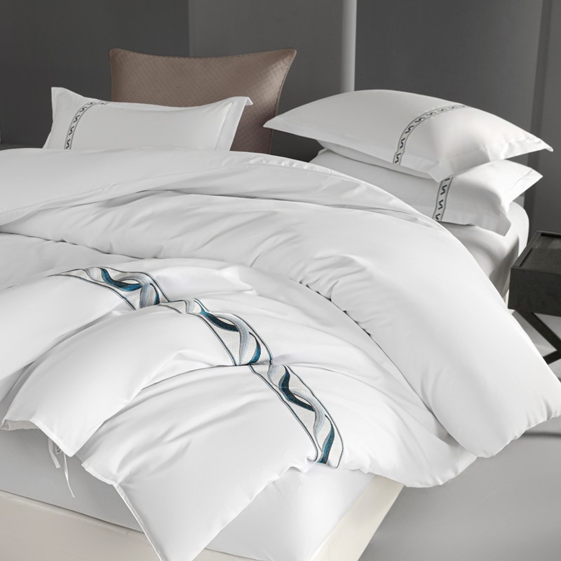 White Hotel Duvet Cover Set Tw - Bed Sheet Microfiber avis et prix