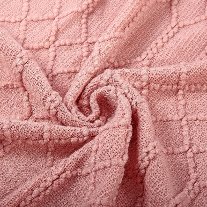 Vintage Gift Khaki Navy Blanke - Throw Blanket Chunky Knit avis et prix