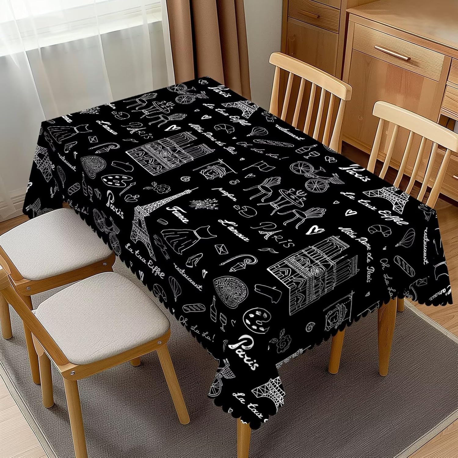 Eiffel Tower Tablecloth France - Home Textiles France avis et prix