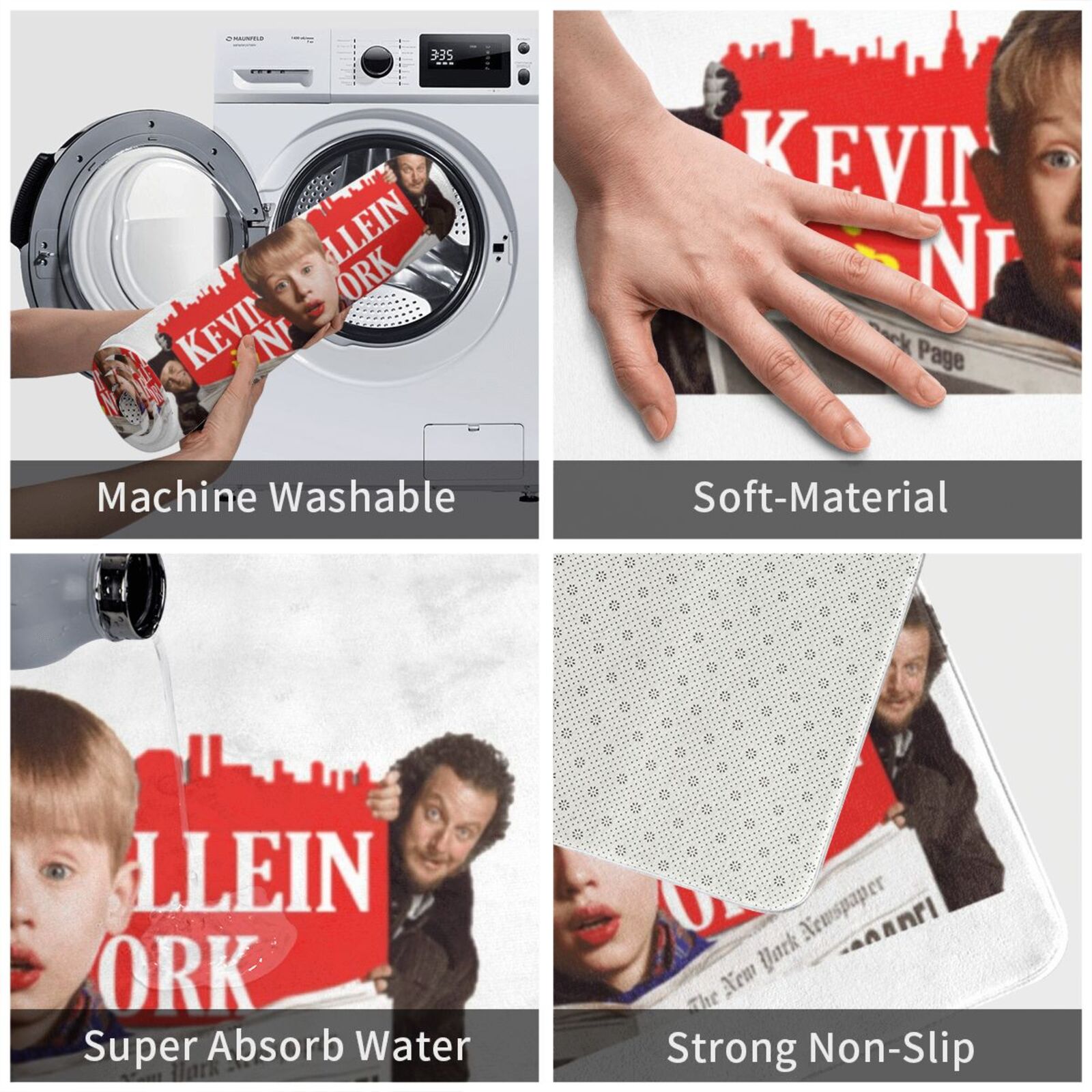 Kevin Mccallister Carpet Mat R - Home Textiles New York avis et prix