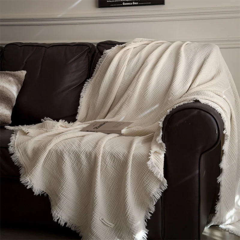 Y Home Tassel Decor Chunky Kni - Throw Blanket Chunky Knit avis et prix
