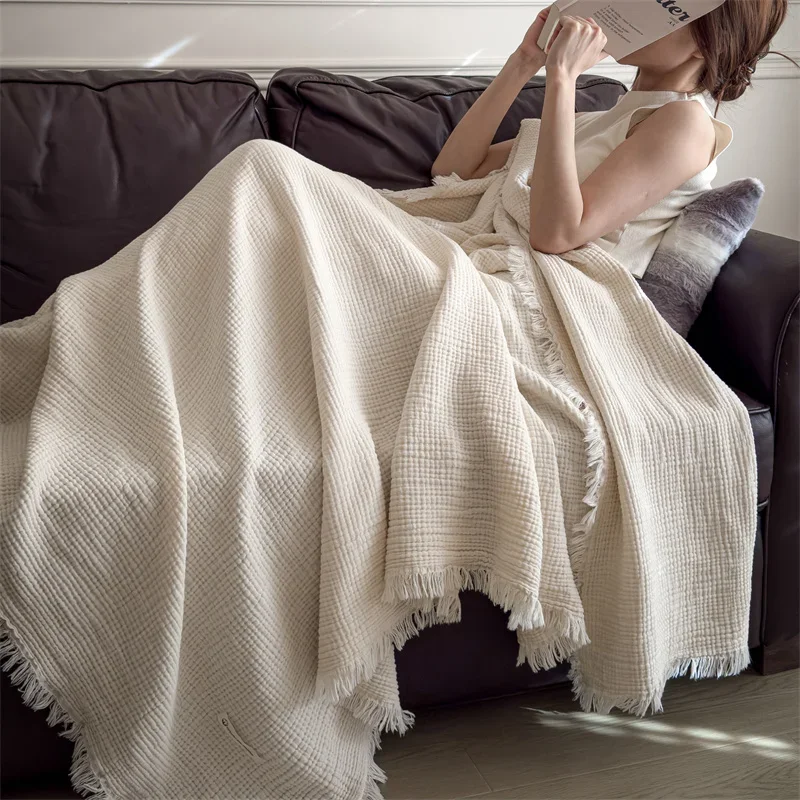 Y Home Tassel Decor Chunky Kni - Throw Blanket Chunky Knit avis et prix