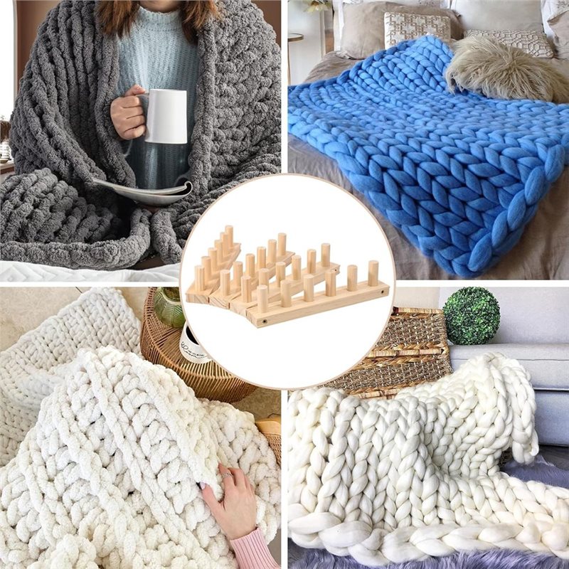 【CHRISTMAS 】Chunky Knitting Bl - Throw Blanket Chunky Knit avis et prix