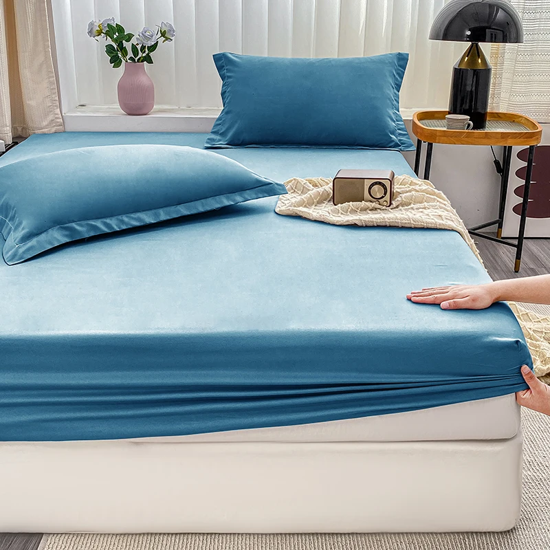 Double Bed Sheets Couple Elast - Bed Sheet Microfiber avis et prix