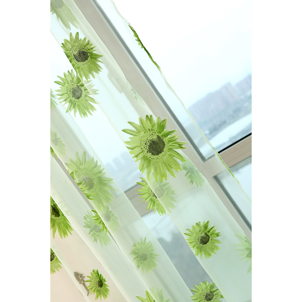 Sunflower Curtains 100X270Cm G - Curtain Sheer Voile avis et prix