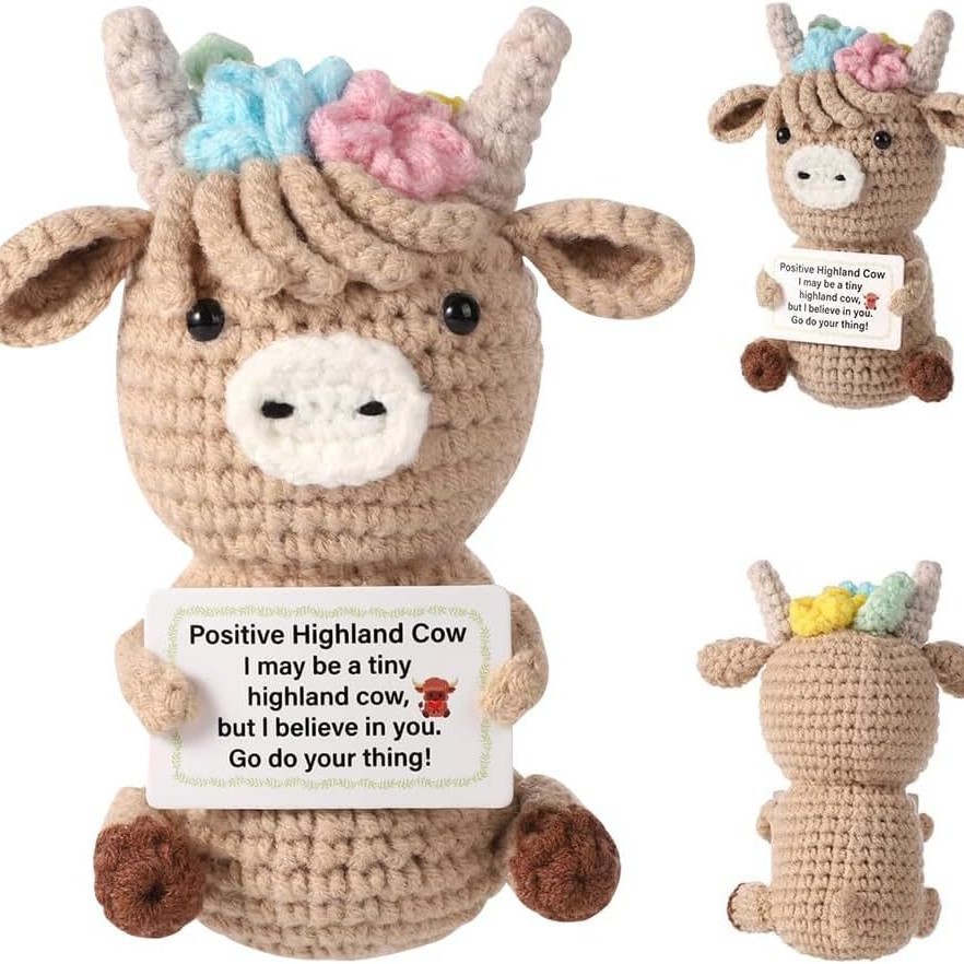 Crochet Emotional Cow Doll Dec - Home And Textiles Today avis et prix