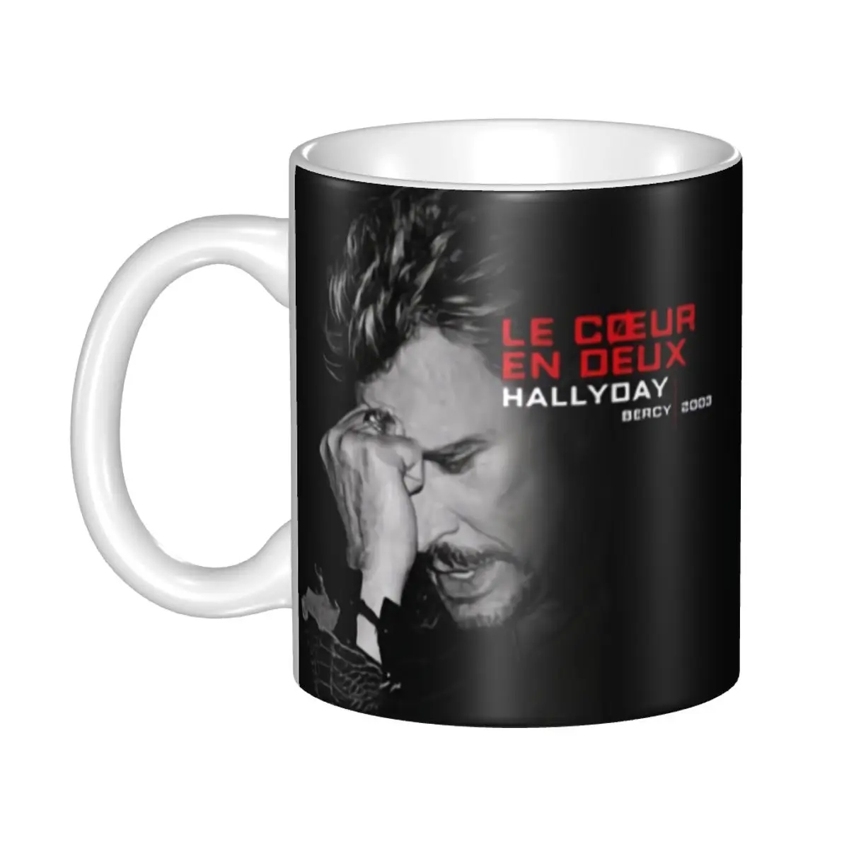 Johnny Hallyday Coffee Mugs DI - Home Textiles France avis et prix