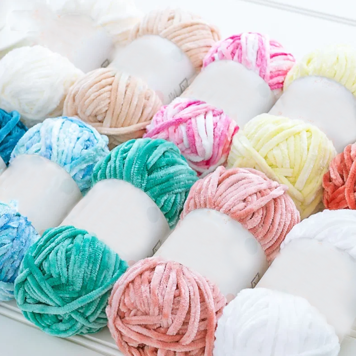 3pcs 100g Super Soft Velvet Ya - Throw Blanket Chunky Knit avis et prix