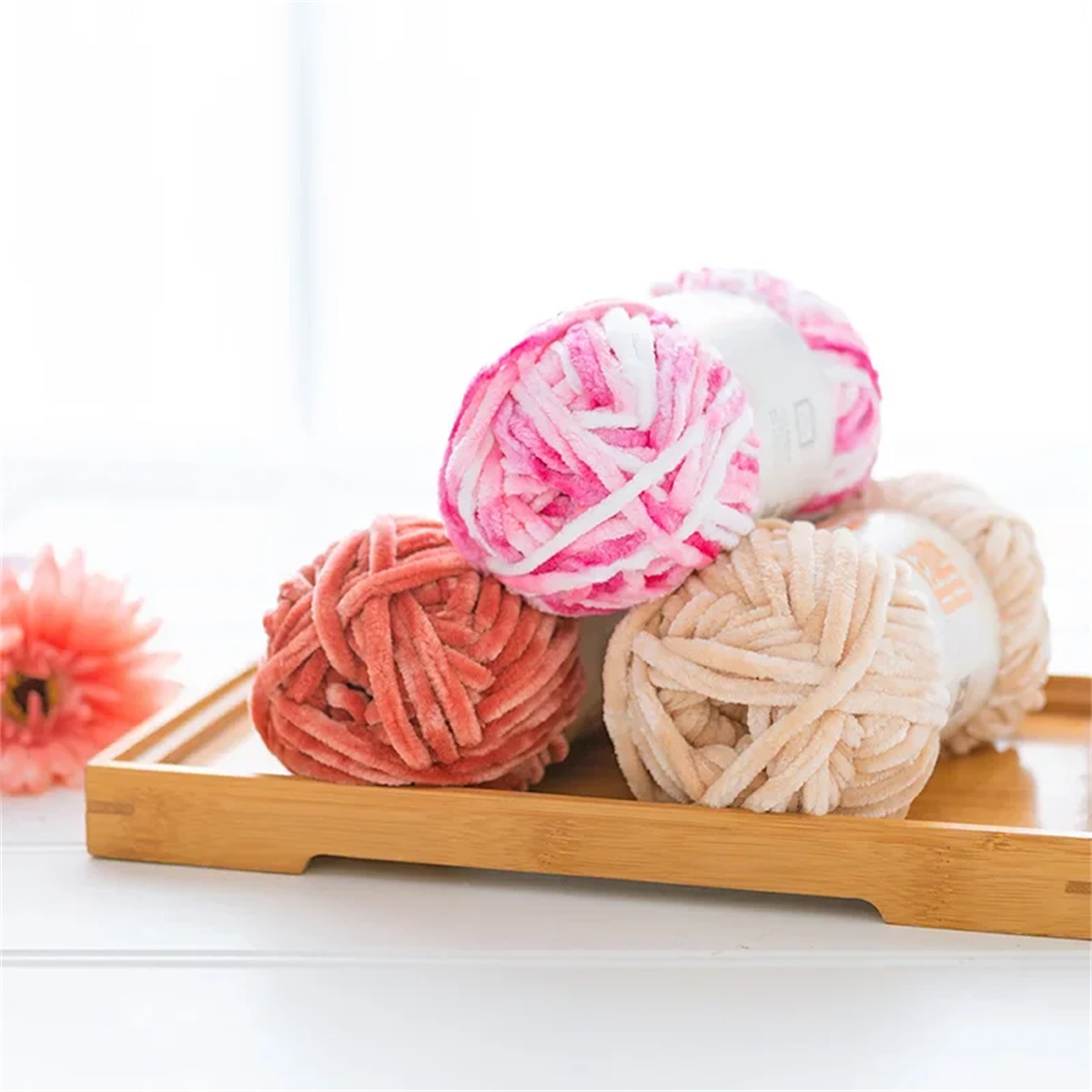 3pcs 100g Super Soft Velvet Ya - Throw Blanket Chunky Knit avis et prix
