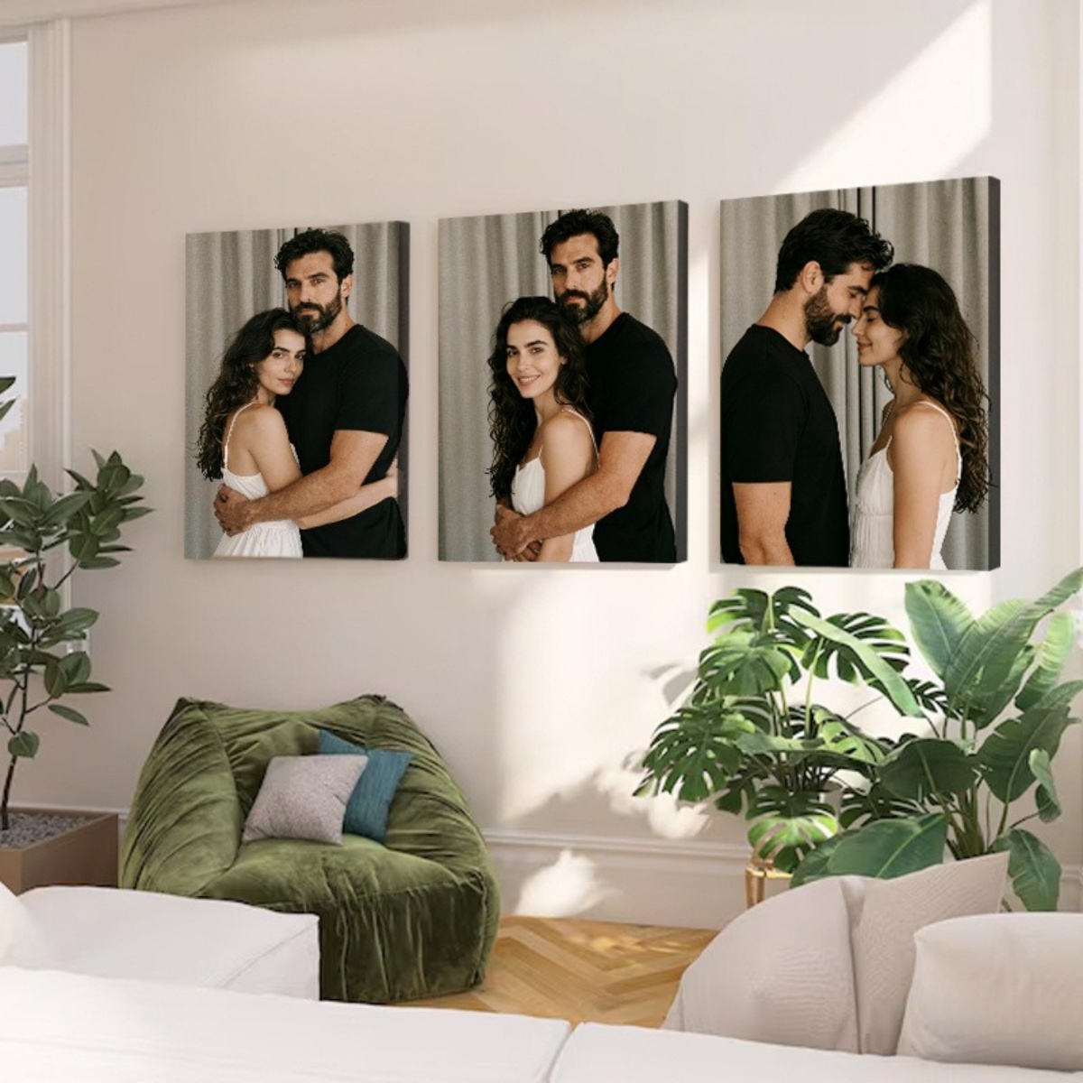 Set of 3 Custom Photo Decor Pi - Home And Textiles Today avis et prix