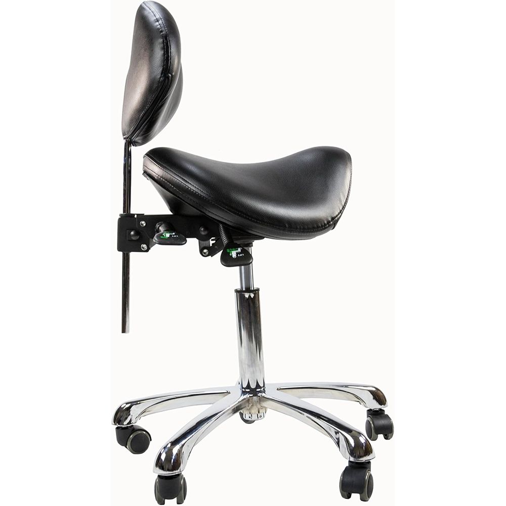 Ergonomic Rolling Stool with A - Home & Hotel Textiles Private Limited avis et prix