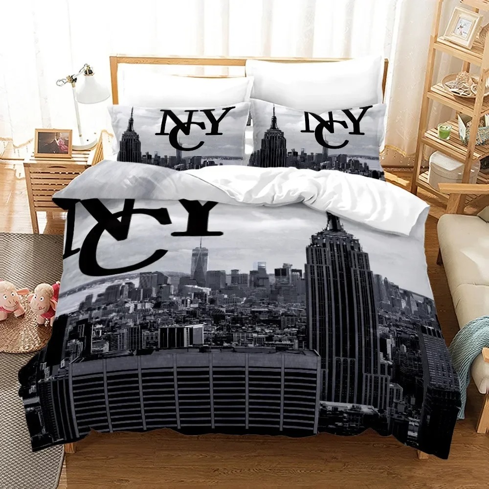 3D Print New York City Night V - Home Textiles New York avis et prix
