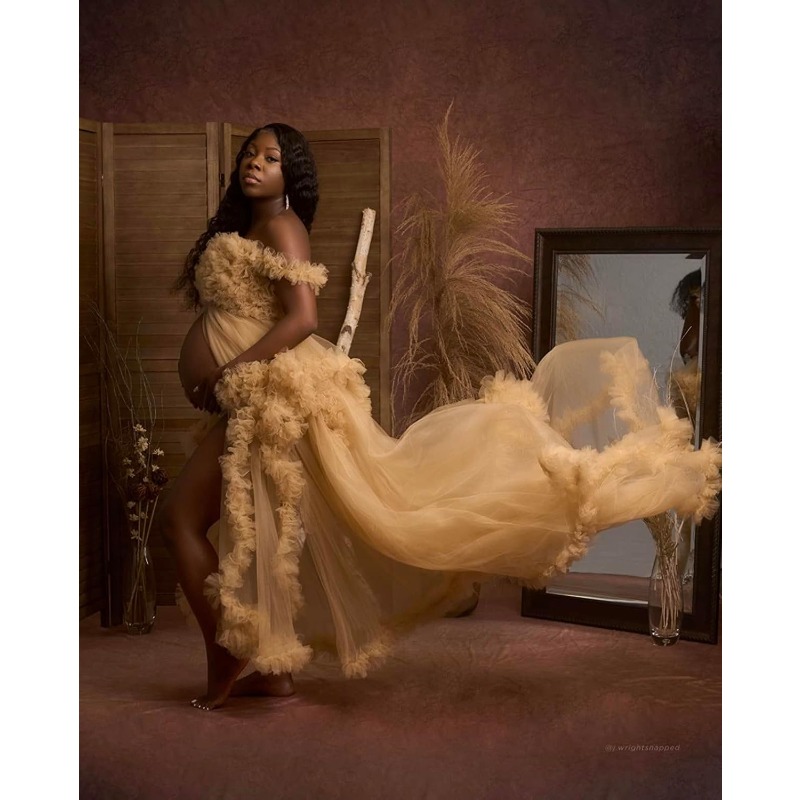 Elegant Bridal Tulle Maternity - Curtain Sheer Voile avis et prix
