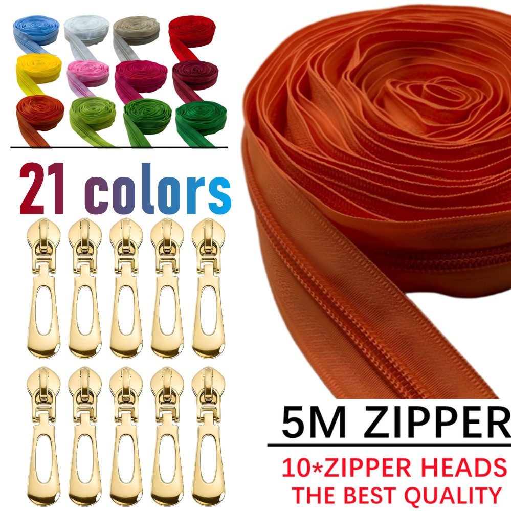 1 group = 5m zipper + 10 golde - Home Textiles Group avis et prix