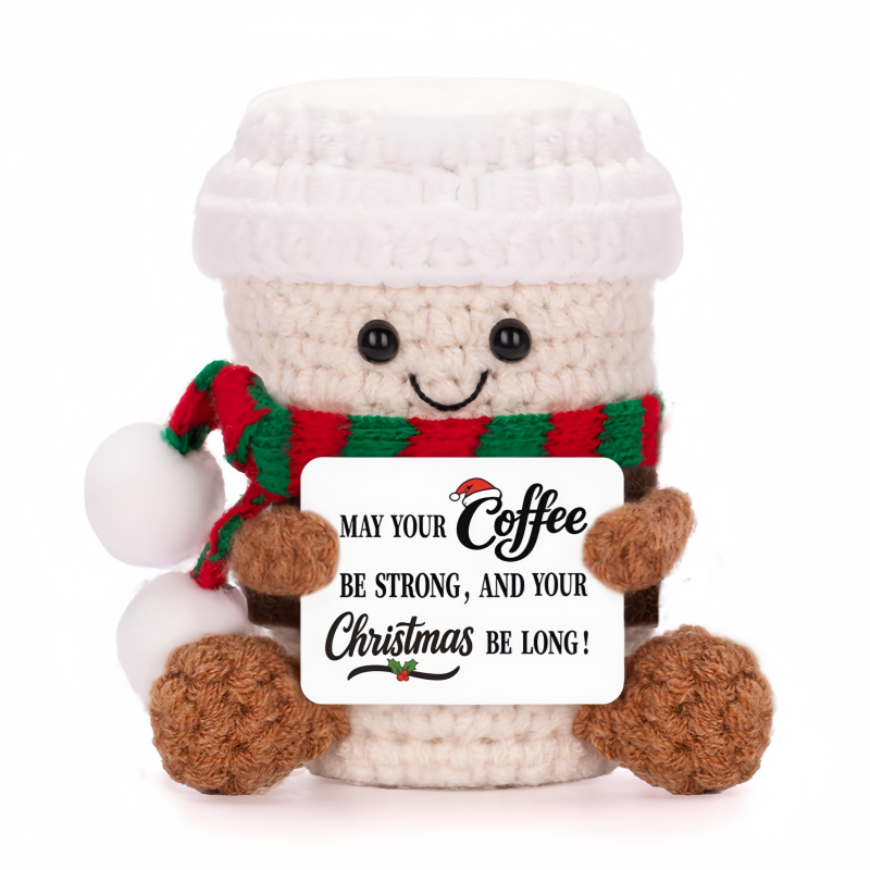 Handmade Crochet Coffee Doll w - Home And Textiles Today avis et prix