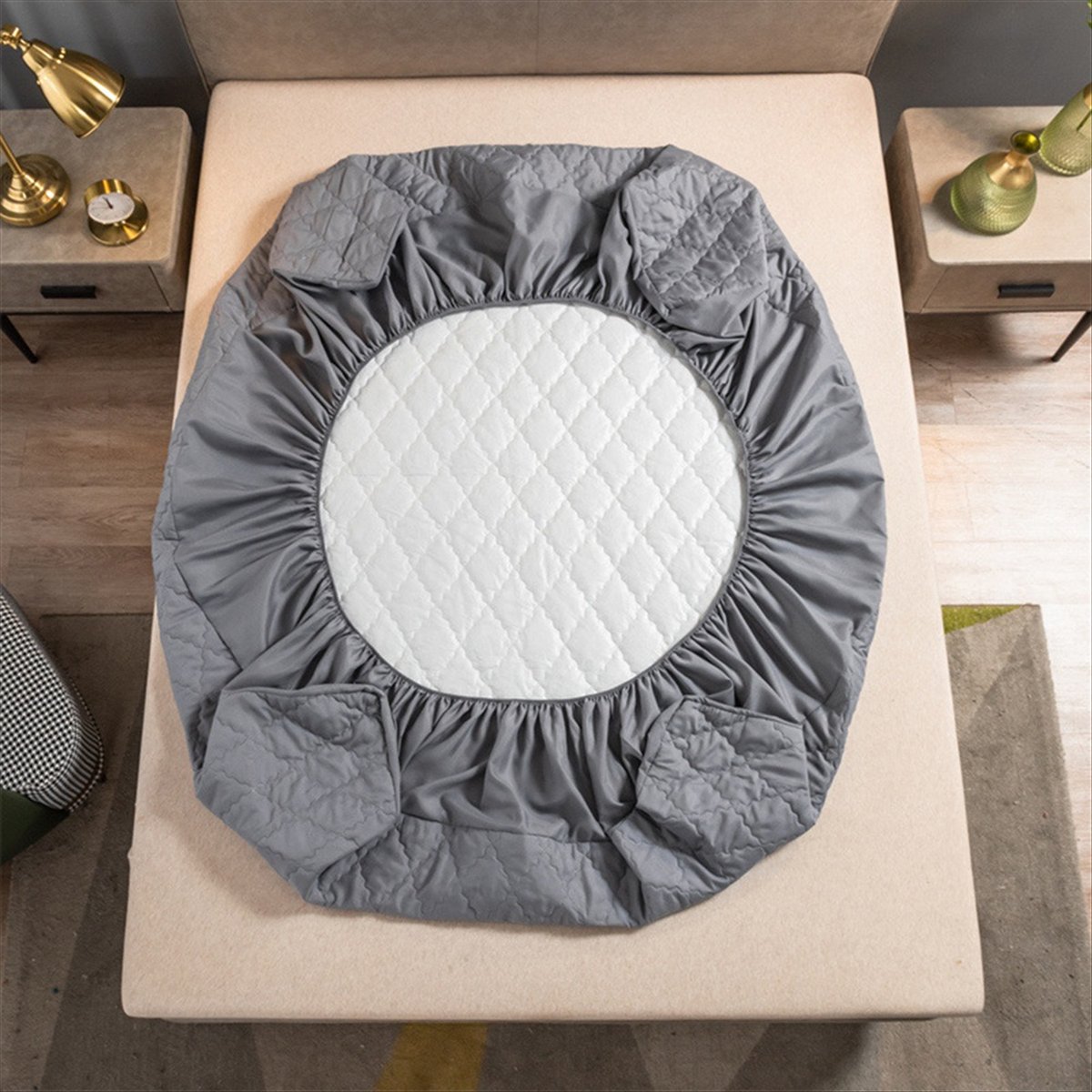 Learned- Waterproof Fitted Bed - Bed Sheet Microfiber avis et prix