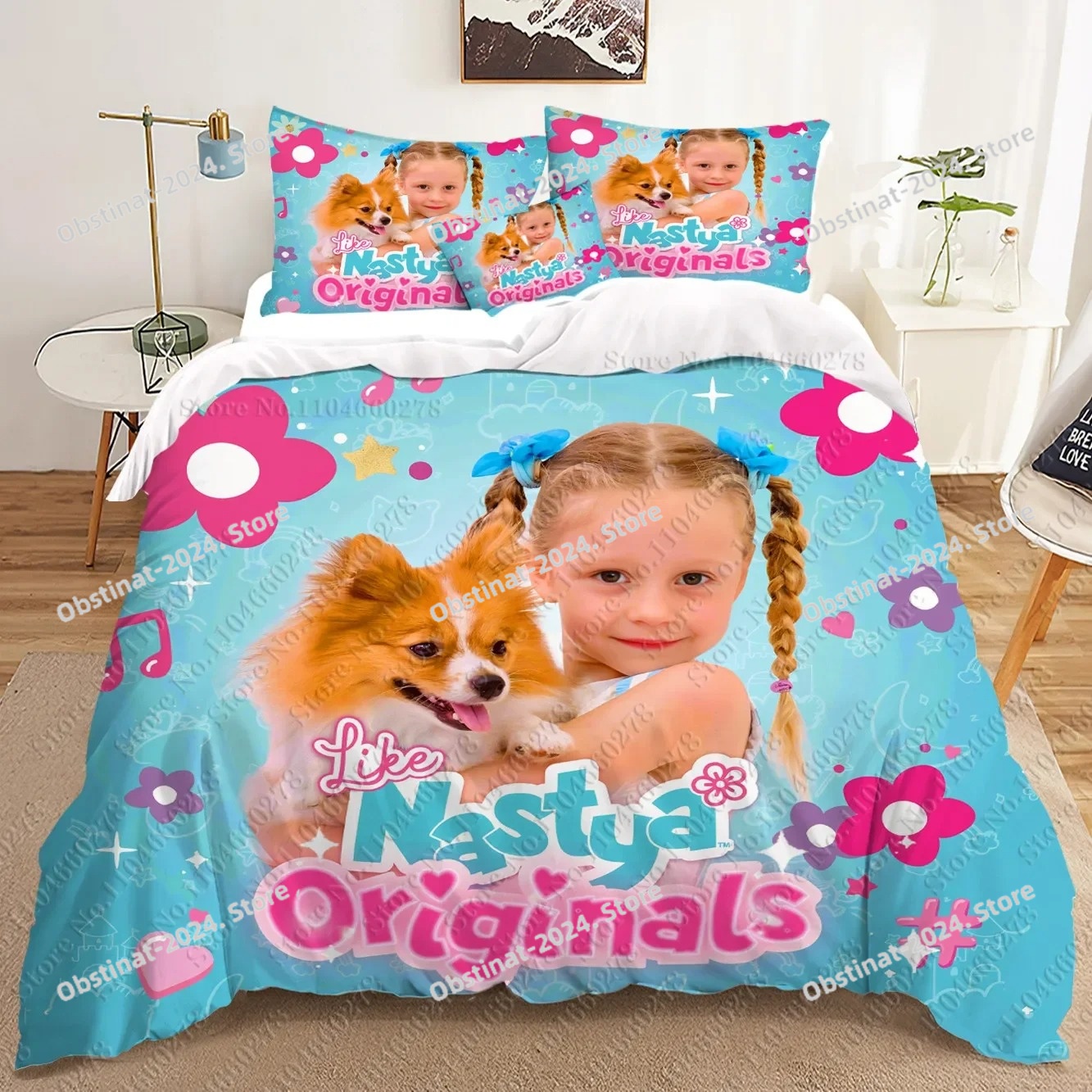 fashion Anime Nastya 3D Beddin - Home Textiles Classic Fashion avis et prix