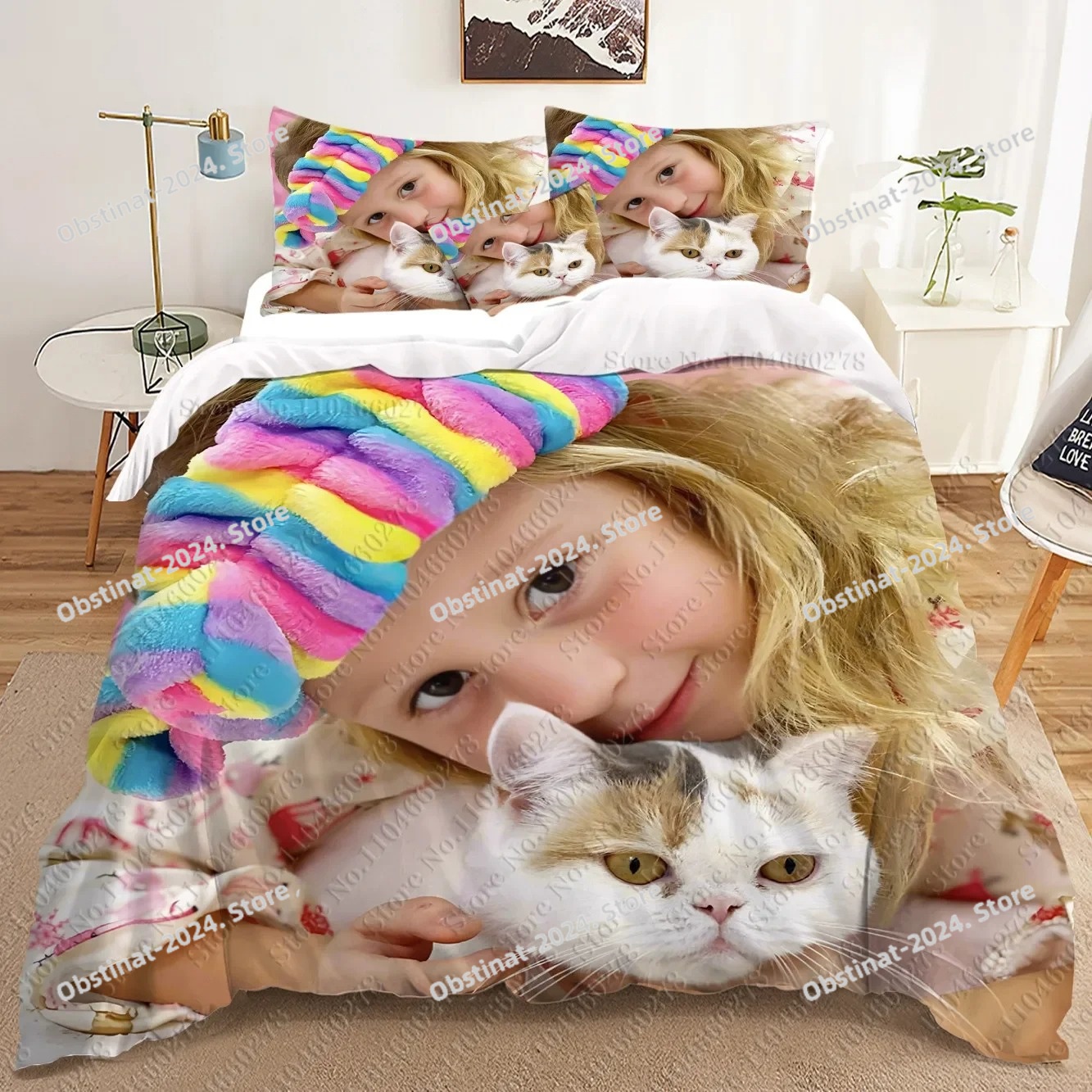 fashion Anime Nastya 3D Beddin - Home Textiles Classic Fashion avis et prix