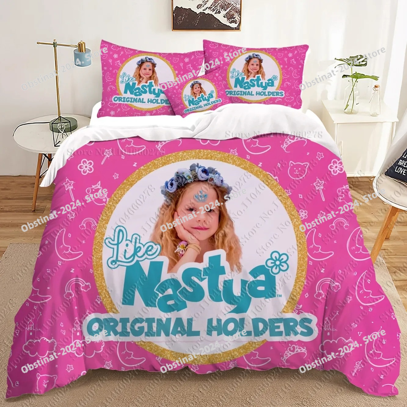 fashion Anime Nastya 3D Beddin - Home Textiles Classic Fashion avis et prix