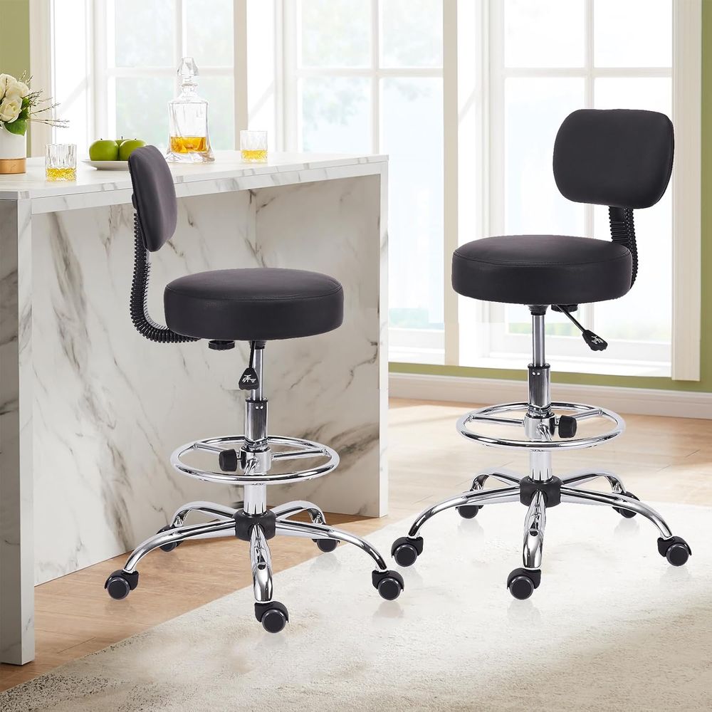 Adjustable Swivel Bar Stool wi - Home & Hotel Textiles Private Limited avis et prix