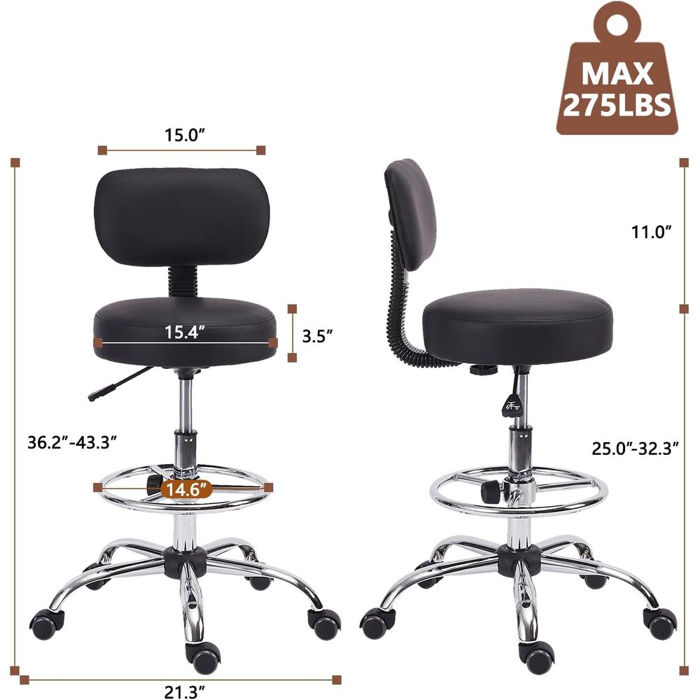 Adjustable Swivel Bar Stool wi - Home & Hotel Textiles Private Limited avis et prix