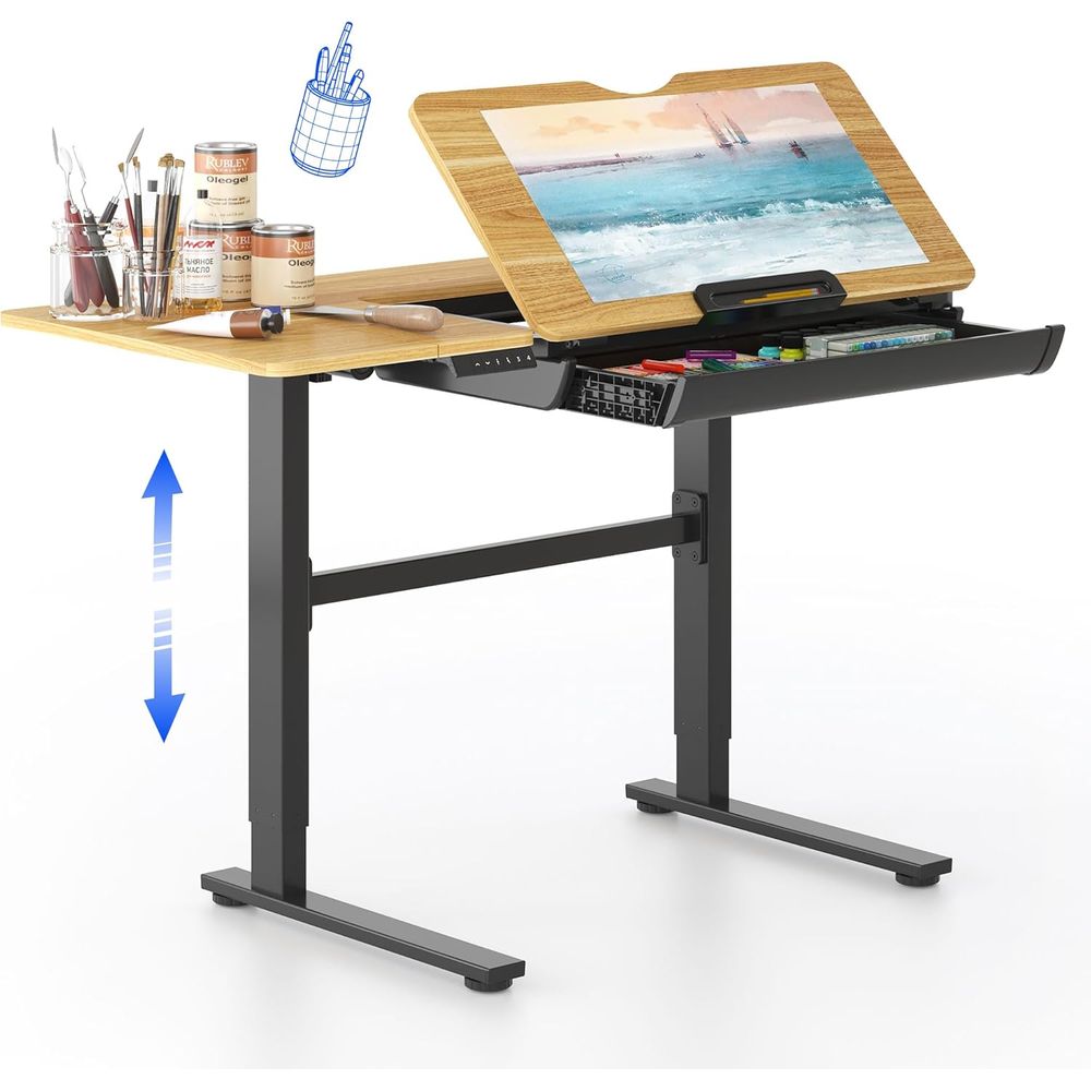 Adjustable Height Electric Sta - Home & Hotel Textiles Private Limited avis et prix