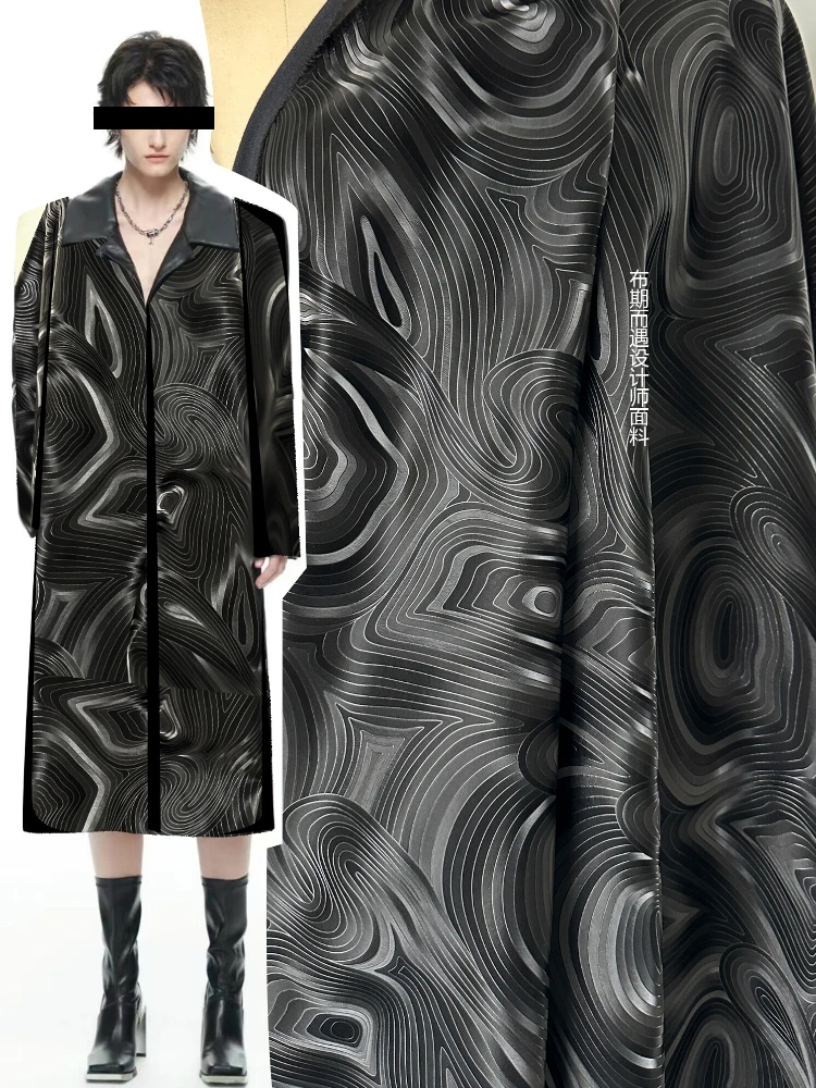 Black PU Leather Fabric Design - Home Textiles Wholesale avis et prix