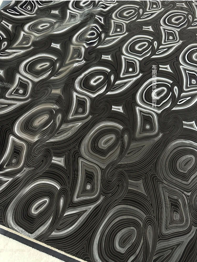 Black PU Leather Fabric Design - Home Textiles Wholesale avis et prix
