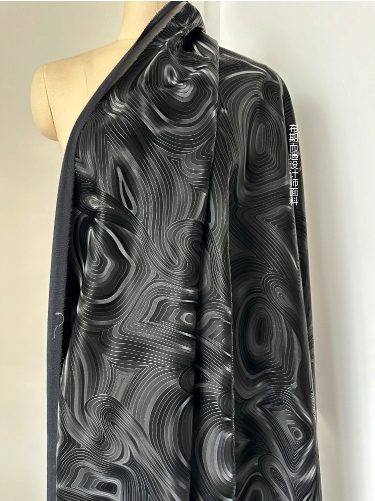 Black PU Leather Fabric Design - Home Textiles Wholesale avis et prix
