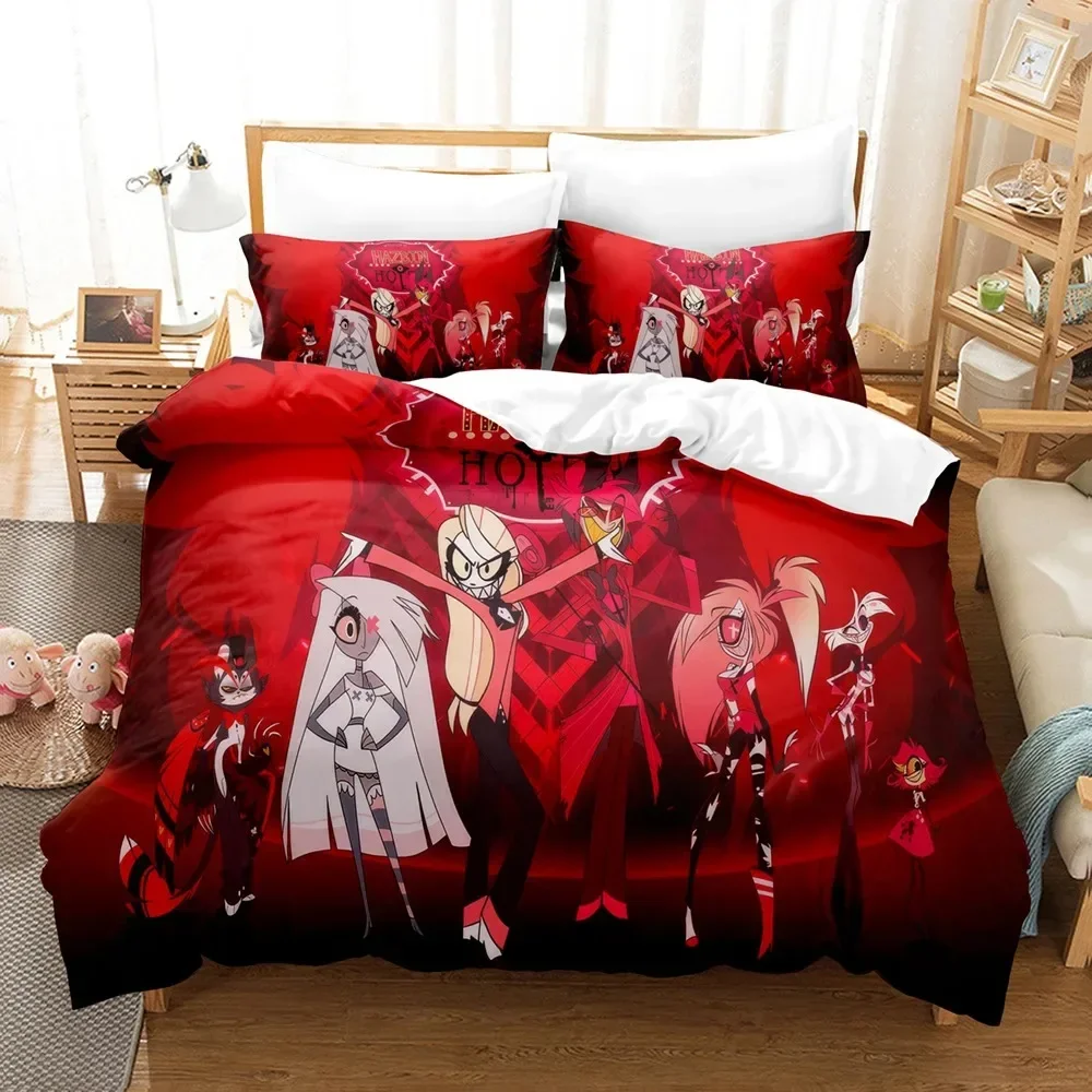 Fashion Cartoon Hazbin Hotel B - Bed Sheet Microfiber avis et prix