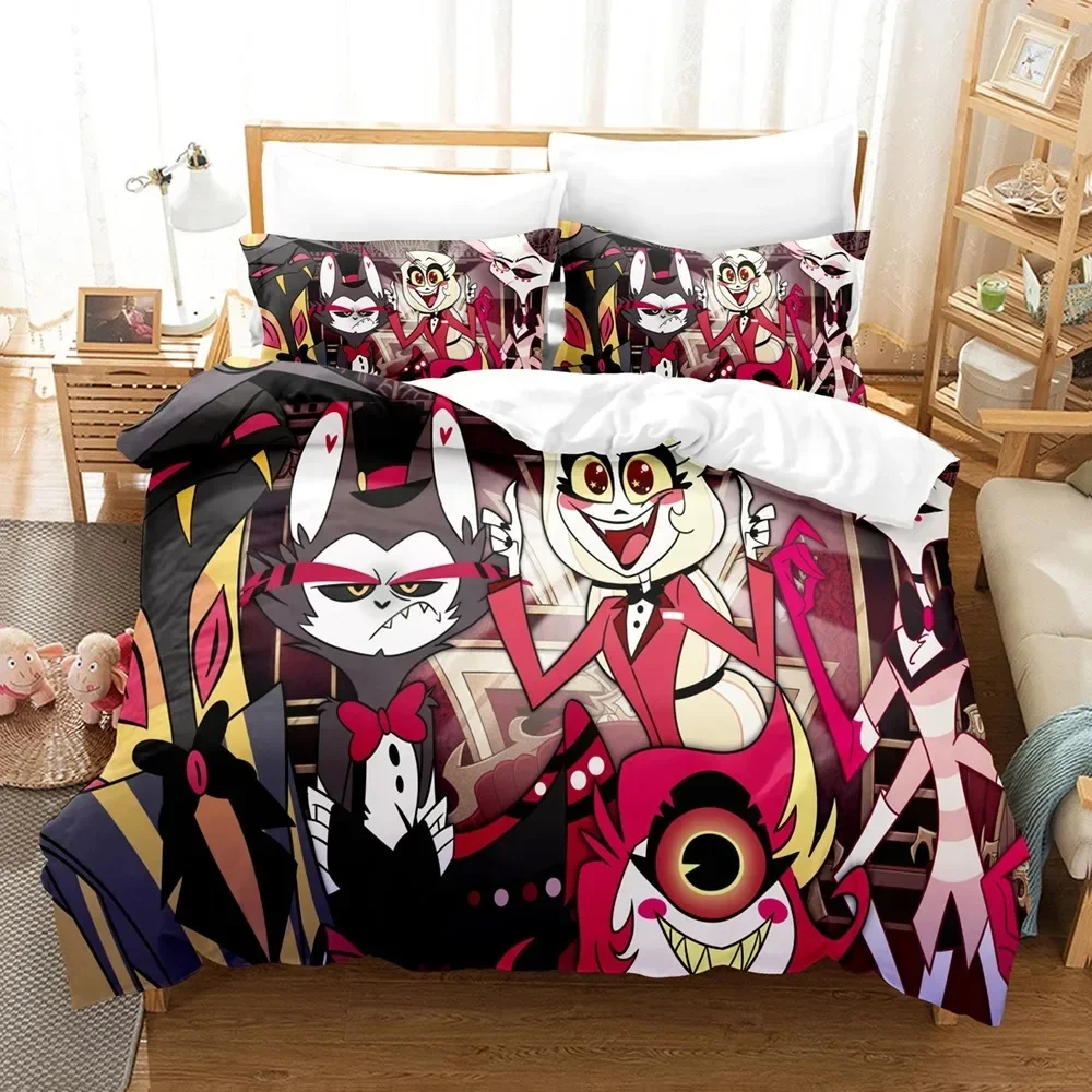Fashion Cartoon Hazbin Hotel B - Bed Sheet Microfiber avis et prix