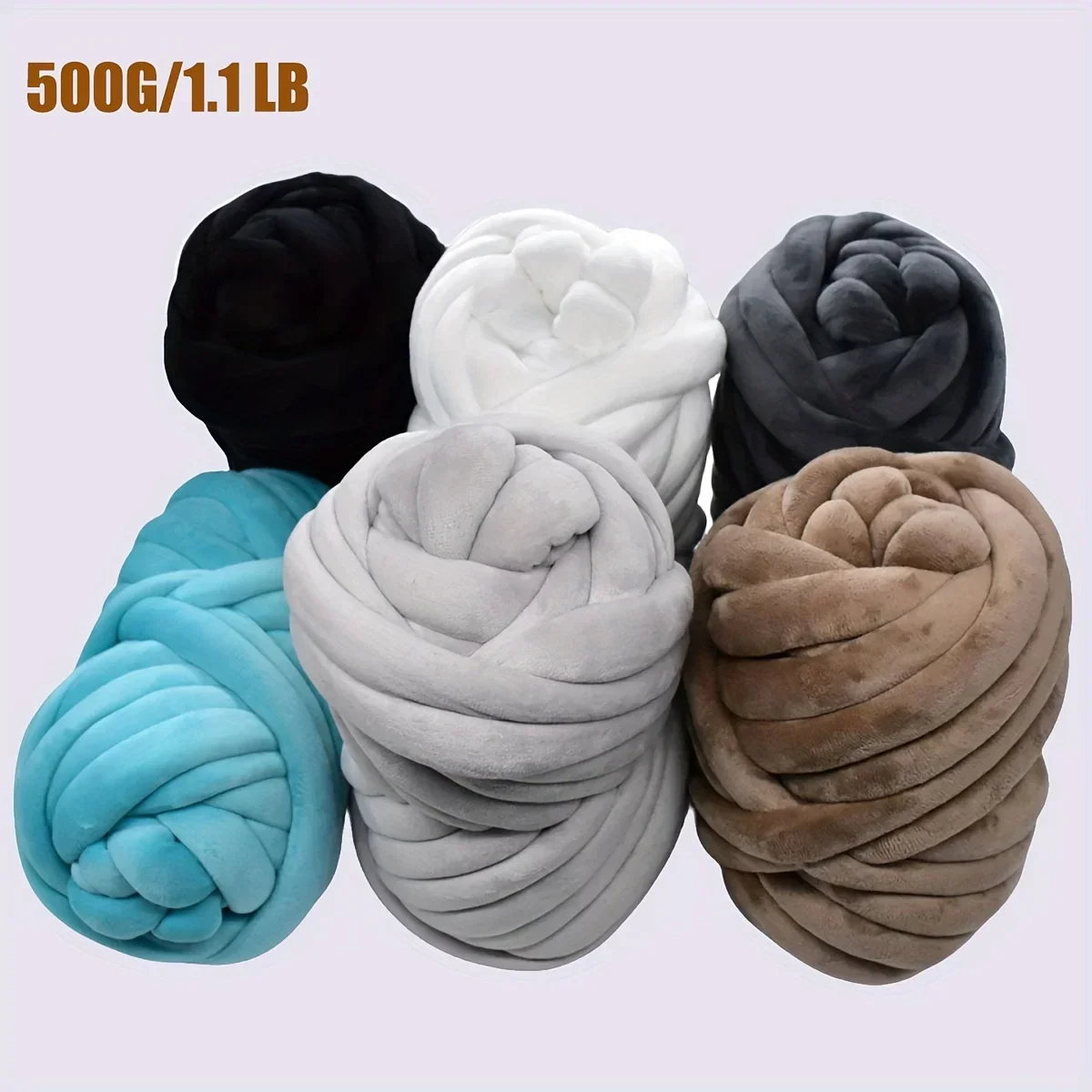 1pc Giant Soft Chunky Yarn - V - Throw Blanket Chunky Knit avis et prix
