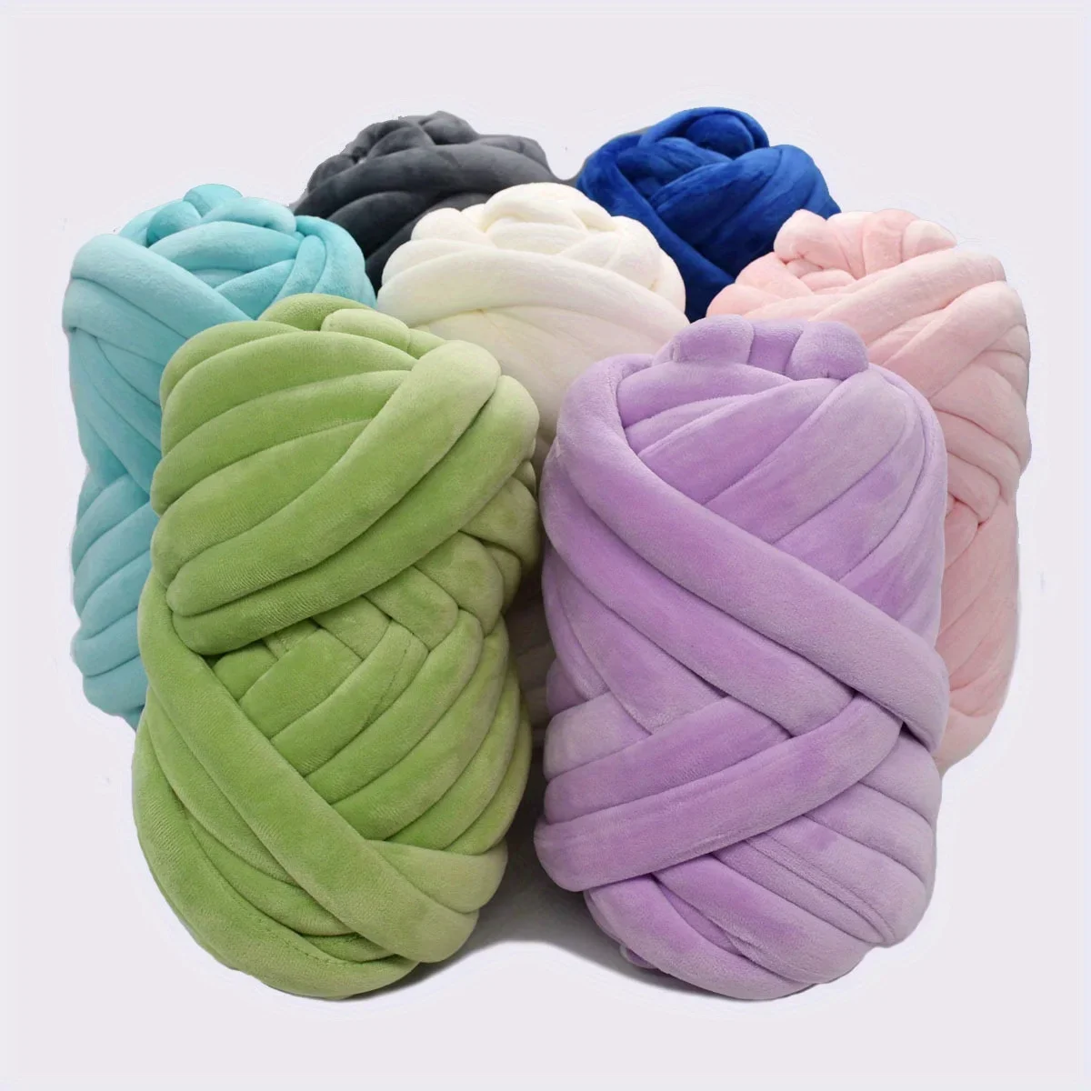 1pc Giant Soft Chunky Yarn - V - Throw Blanket Chunky Knit avis et prix