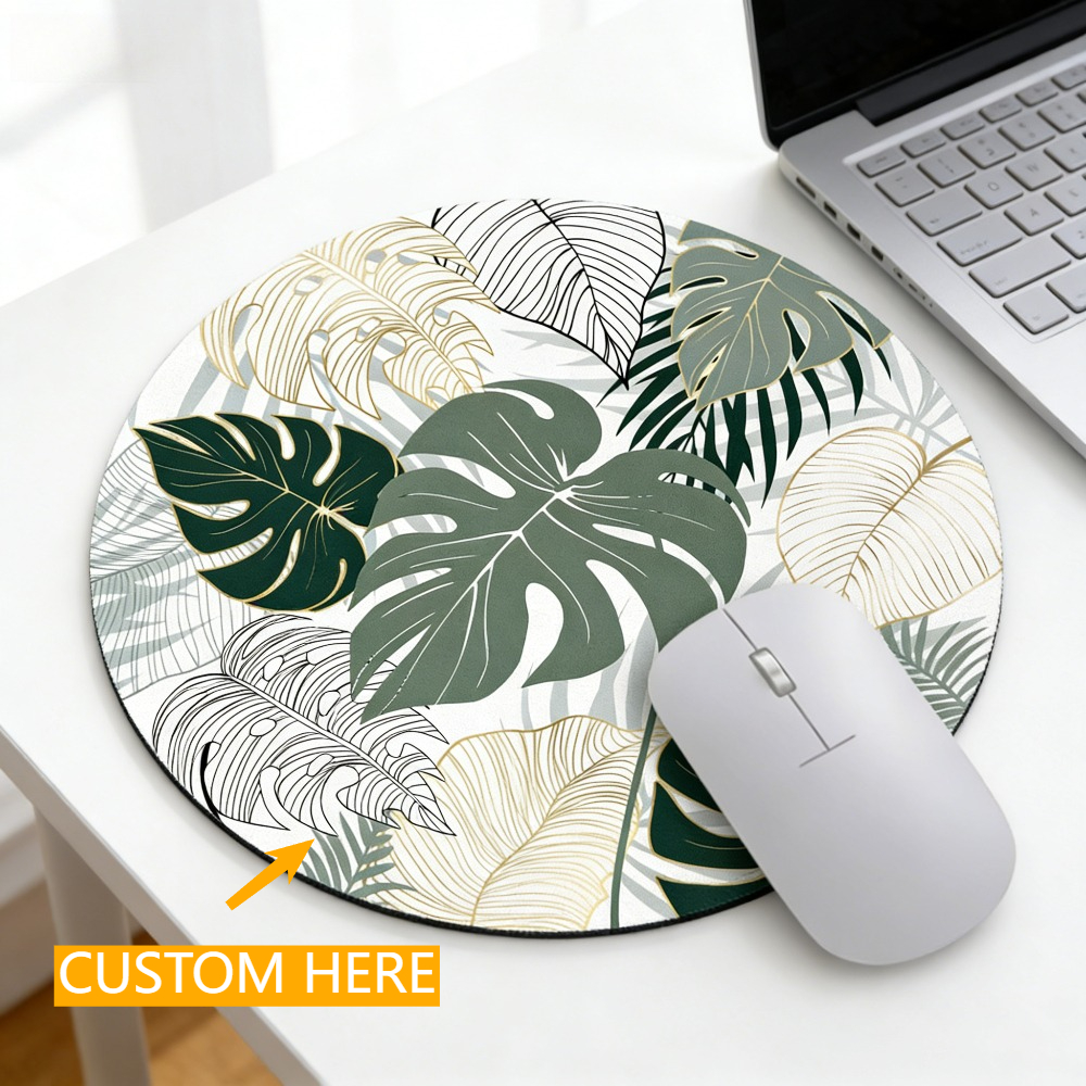 1pc Custom Mouse Pad with Phot - Home And Textiles Today avis et prix