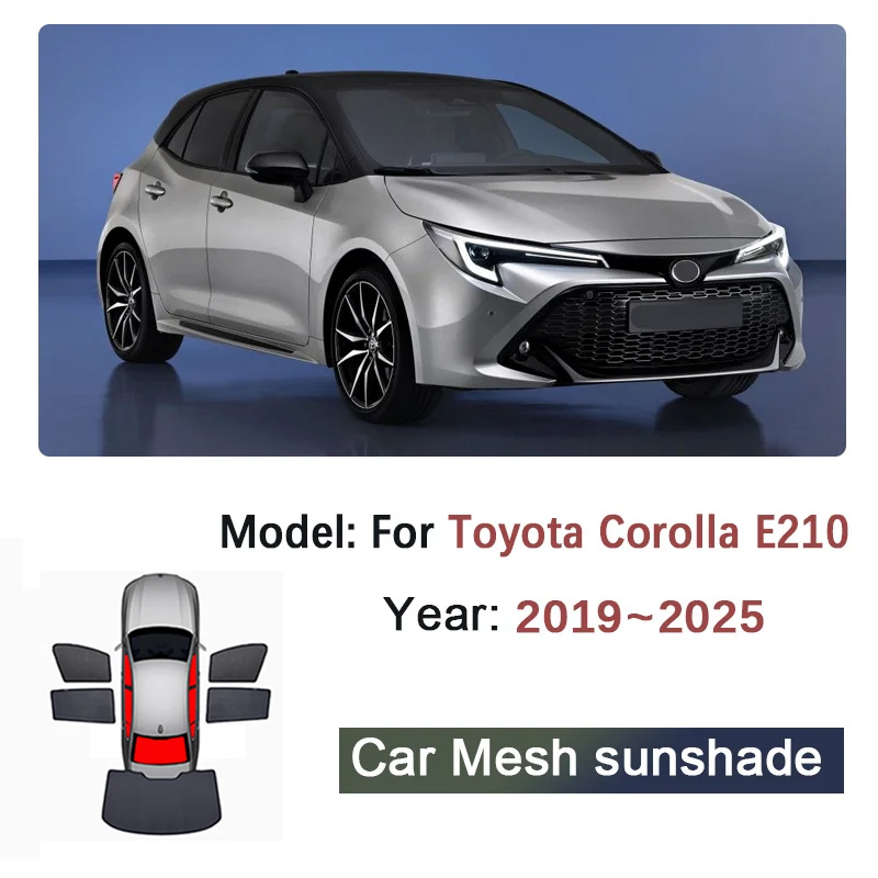 Car Mesh Sunshade For Toyota C - Curtain Sheer Voile avis et prix
