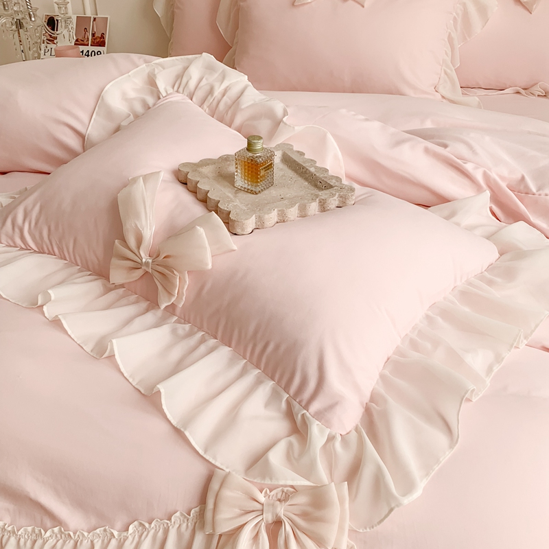 Korean Style Princess Lace Bow - Home Textiles France avis et prix