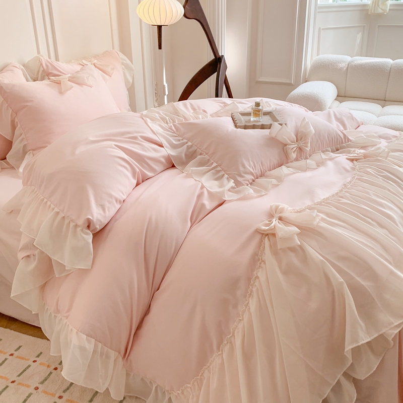 Korean Style Princess Lace Bow - Home Textiles France avis et prix