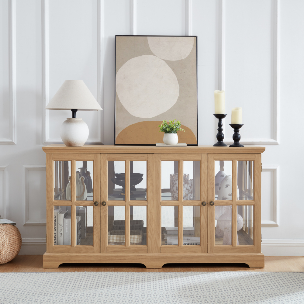 LED Curio Display Cabinet: Gla - Home & Hotel Textiles Private Limited avis et prix