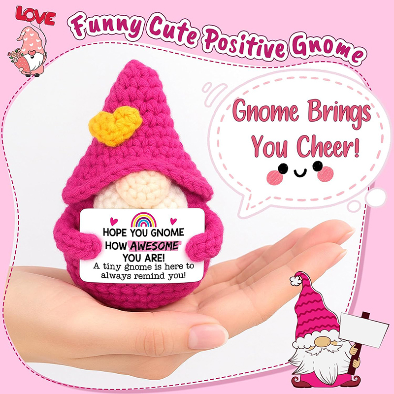 Positive Energy Crochet Gnome  - Home And Textiles Today avis et prix